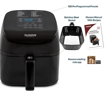 Foto 3 | Foto 3 | Air Fryer Nuwave Brio 4.5l 100 Recetas Preprogramadas - Venta Internacional.