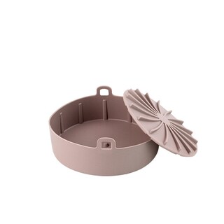 Foto 5 | Foto 5 | Accesorios Para Ollas De Silicona Para Freidora Gjg, 19 Cm, Color Marrón - Venta Internacional.