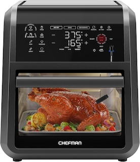 Foto 1 | Foto 1 | Chefman - Exactemp™ Freidora De Aire Inteligente 5 En 1 – 12 Cuartos | Con Termómetro Integrado
