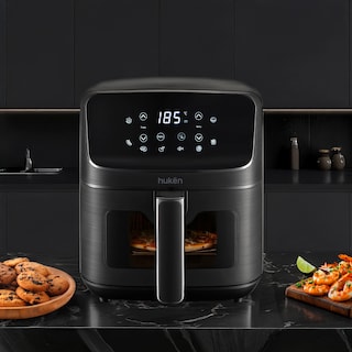 Foto 7 | Foto 7 | Freidora De Aire Multifuncional Ligth-view 4.5l Masterchef By Huken Mk-af-45black Negro Matte