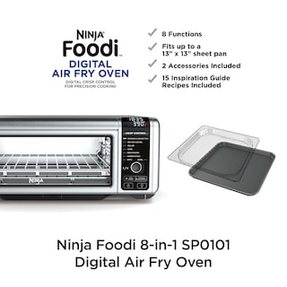 Foto 2 | Foto 2 | Horno De Sobremesa Air Fry Ninja Sp101 8 En 1 Plateado - Venta Internacional.