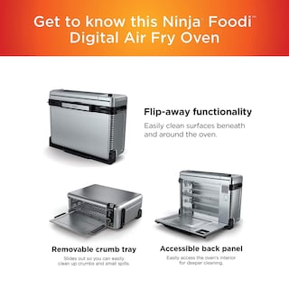Foto 5 | Foto 5 | Horno De Sobremesa Air Fry Ninja Sp101 8 En 1 Plateado - Venta Internacional.