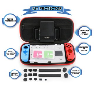 Foto 2 | Foto 2 | Funda Y Kit De Protección Switch - N