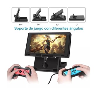 Foto 3 | Foto 3 | Kit de 25 Accesorios Funda para Nintendo Switch Oled Estuche