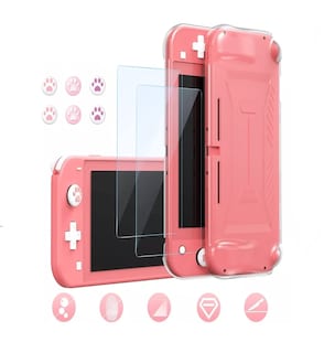 Foto 2 | Foto 2 | Kit Accesorios Con Estuche Para Nintendo Switch Lite 15 En 1 Rosa