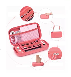 Foto 3 | Foto 3 | Kit Accesorios Con Estuche Para Nintendo Switch Lite 15 En 1 Rosa