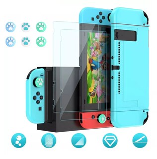 Foto 3 | Foto 3 | Kit de Accesorios para Nintendo Switch Funda Estuche 18 piezas Azul