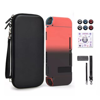 Foto 3 | Foto 3 | Kit De Accesorios Para Nintendo Switch Funda 16pzs Eo Safe Imports Esi-14459 Multicolor