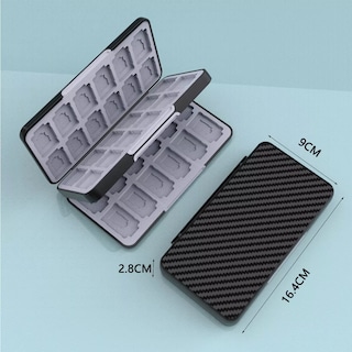 Foto 3 | Foto 3 | Estuche De Tarjetas De Juego Nintendo Switch Eo Safe Imports Esi-16765 Negro