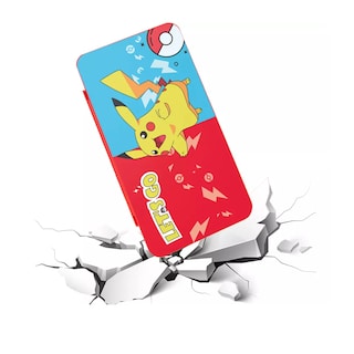 Foto 2 | Foto 2 | Funda Para Nintendo De Switch Juegos Compatible Con Oled Azul Rojo Pikachu