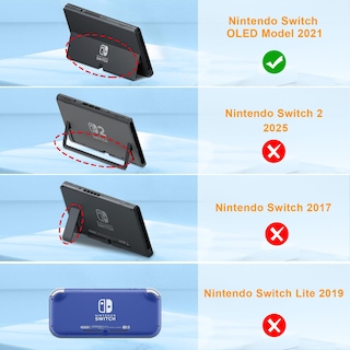 Foto 2 | Foto 2 | Funda con Tapa Fintie para Nintendo Switch Oled 2021 - Venta Internacional