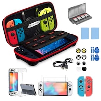 Magma Life Organizador De Almacenamiento Para Accesorios De Nintendo Switch Y Switch Oled, Amplio Y Con Seguros Organizadores