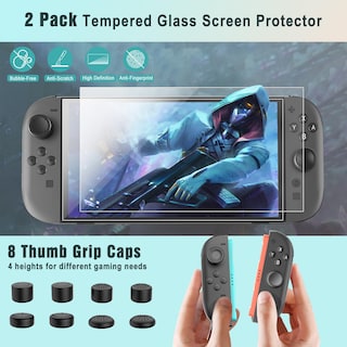 Foto 6 | Foto 6 | Kit De Accesorios Timovo Para Nintendo Switch 2 - Negro - Venta Internacional.