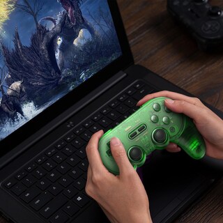 Foto 6 | Foto 6 | Controlador Bluetooth 8bitdo Pro 2 Para Switch Pc Android Verde - Venta Internacional.