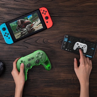 Foto 7 | Foto 7 | Controlador Bluetooth 8bitdo Pro 2 Para Switch Pc Android Verde - Venta Internacional.