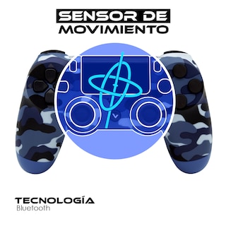 Foto 3 | Foto 3 | Control Inalambrico Recargable Virtual Zone Con Sensor Movimiento Vibración Compatible Ps4