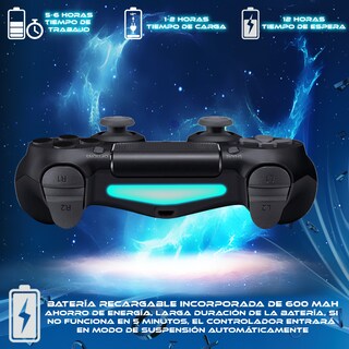 Foto 2 | Foto 2 | Control Inalámbrico Compatible con Ps4 Store Cline Negro