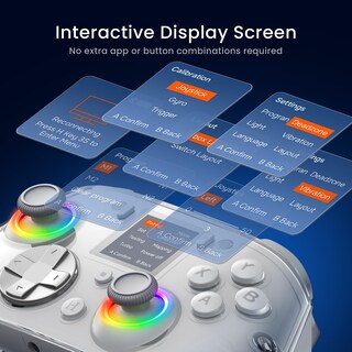 Foto 2 | Foto 2 | Controlador De Juegos Inalámbrico Gusgu G7 Con Pantalla Interactiva - Venta Internacional.