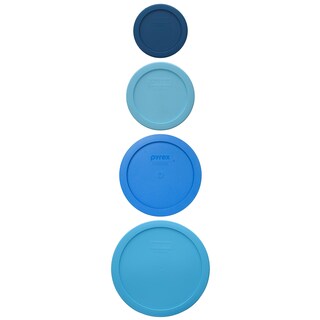 Foto 1 | Foto 1 | Paquete De Cuencos De Vidrio Pyrex De Repuesto Con Tapas De 1/2/4/6/7 Tazas - Venta Internacional.