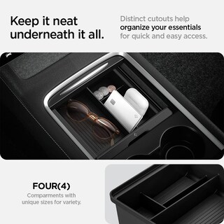 Foto 3 | Foto 3 | Bandeja Organizadora Para Consola Central Spigen Tesla Model 3 E Y - Venta Internacional.