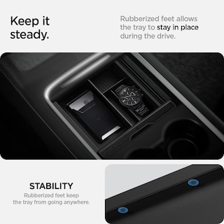 Foto 7 | Foto 7 | Bandeja Organizadora Para Consola Central Spigen Tesla Model 3 E Y - Venta Internacional.