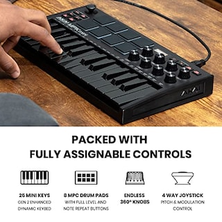 Foto 3 | Foto 3 | Teclado Usb Midi Akai Professional Mpk Mini Mk3 De 25 Teclas - Venta Internacional.