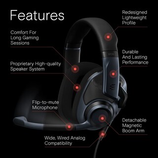 Foto 2 | Foto 2 | Auriculares para Juegos Epos H6Pro Open Acoustic con Micrófono Xbox PS4 PS5 PC - Venta Internacional