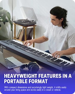 Foto 6 | Foto 6 | Piano Digital Donner Dep-20 Teclado Pesado De 88 Teclas De Tamaño Completo - Venta Internacional.