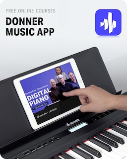 Foto 7 | Foto 7 | Piano Digital Donner Dep-20 Teclado Pesado De 88 Teclas De Tamaño Completo - Venta Internacional.