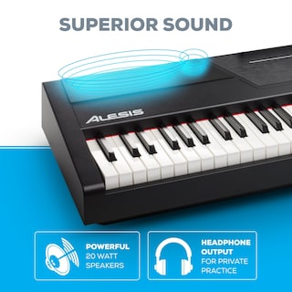 Foto 3 | Foto 3 | Piano Digital Alesis Recital Pro De 88 Teclas Con Teclas Ponderadas - Venta Internacional.