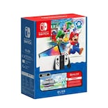 Nintendo Switch Oled White + Mario Wonder + Nintendo Onlinne