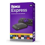 Convertidor A Smart Tv Roku Express Hd Con Control Remoto Con Cable Hdmi Wifi Acceso A Tv En Vivo Gratis Negro