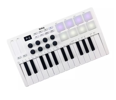 Foto 2 | Foto 2 | Mini Piano Control Portable Usb Belug, Blanco