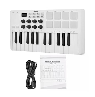Foto 4 | Foto 4 | Mini Piano Control Portable Usb Belug, Blanco