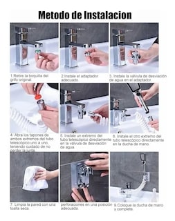 Foto 2 | Foto 2 | Manguera Filtro Regadera Extensible Lavabo Grifo Flexible