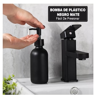 Foto 3 | Foto 3 | Dispensador De Jabon Liquido 4 Kit De Baño Y Cocina Negro