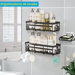 Foto 3 | Foto 3 | Organizador de Regadera Xtellar Acero Inoxidable 14 Piezas