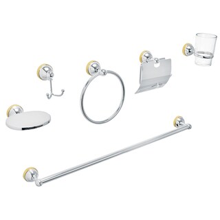 Foto 1 | Foto 1 | Accesorios de Baño Truper 6 Piezas color Plata