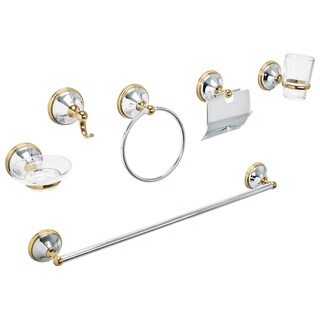 Foto 1 | Foto 1 | Accesorios para Baño Truper Aqa4001g 6 Piezas color Plata