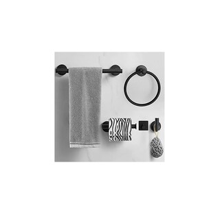 Foto 3 | Foto 3 | Accesorios para Baño Belug color Negro de Acero Inoxidable 10 Piezas