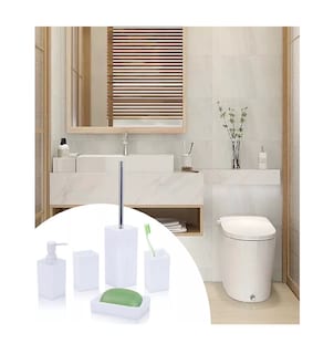 Foto 3 | Foto 3 | Juego de Accesorios de Baño Belug 6 Piezas