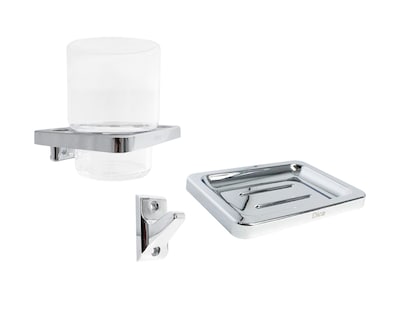 Foto 4 | Foto 4 | Juego de Accesorios para Baño Dica 4200ts 6 Piezas Cromado Lujo