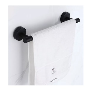 Foto 4 | Foto 4 | Juego de Toallero de Baño Negro de Acero Inoxidable con Gancho