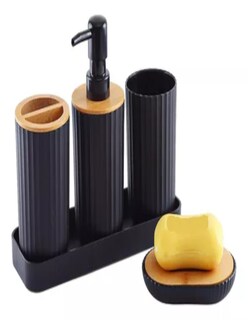 Foto 2 | Foto 2 | 5 Pz Accesorios Para Baño + Termo De Agua Güish