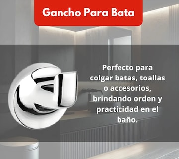 Foto 2 | Foto 2 | Juego De Accesorios De Baño Xtellar 6 Pzas Color Plateado