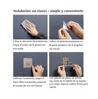Foto 5 | Foto 5 | Jabonera Belug De Acero Inoxidable Para Baño Plegable A La Pared, Plata