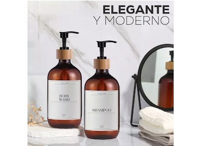 Foto 4 | Foto 4 | Juego Xtellar De Baño 3 Dispensadores Jabon Shampoo