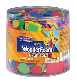 Foto 1 | Foto 1 | Bote Decorativo Con Forma De Espuma Pacon Wonderfoam De 0,5 Libras, 3000 Unidades - Venta Internacional.