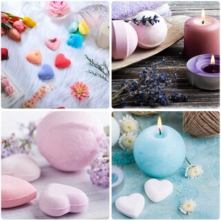 Foto 7 | Foto 7 | Moldes Para Bombas De Baño, 12 Unidades, 6 Formas, Metal, Manualidades - Venta Internacional.