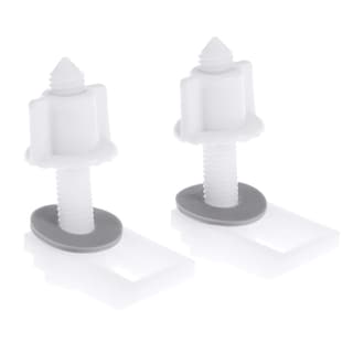 Foto 1 | Foto 1 | Cubierta De Rosca Para Tapa De Inodoro Cabilock, Juego De 6 Tornillos De Plástico Blanco - Venta Internacional.